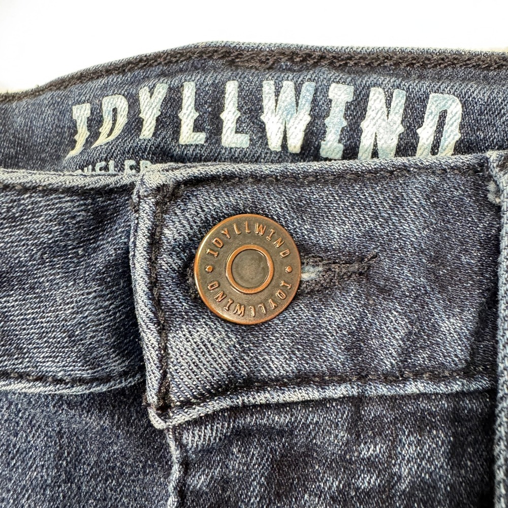 Idyllwind by Miranda Lambert Jeans Womens 8 26x34 Dark High Rise Flare Stretch - Picture 13 of 16